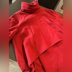 2 piece warm sweatshirt like dress